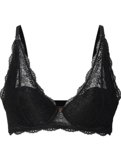 Gepolsterter Still-Bh Wired Bra Lace in Black