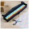 Geschenkpapier-Organizer in Schwarz - (B)76 x (H)8 x (T)13 cm