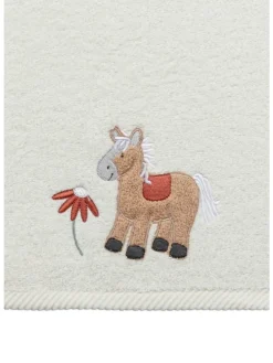 Geschenk-Set BAUERNHOF Pferd in ecru