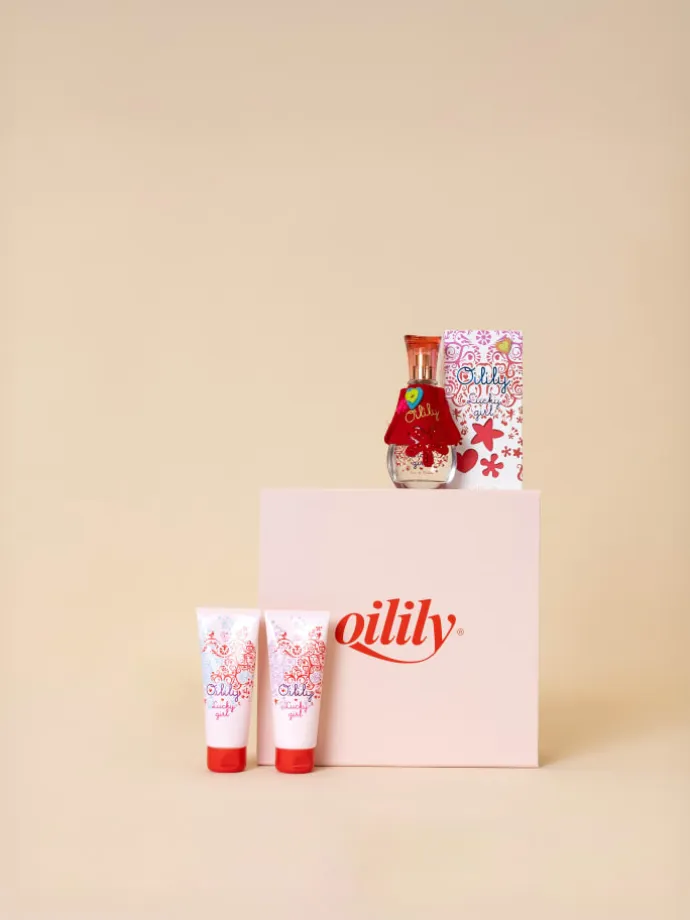 Geschenkset Lucky Girl in Mehrfarben