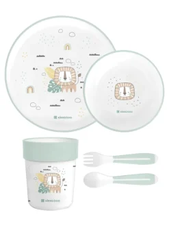 Geschirr Set Savanna 5-teilig in grün