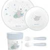 Geschirr Set Savanna 5-teilig in blau