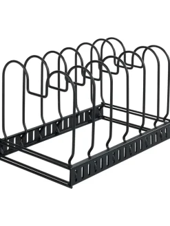 Geschirrständer in Schwarz - (B)30 x (H)18 x (T)18 cm