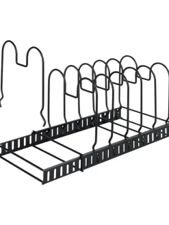 Geschirrständer in Schwarz - (B)30 x (H)18 x (T)18 cm