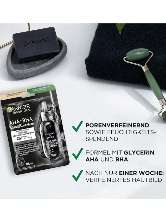 Gesichtspflege-Set "SkinActive Black Skin Routine"