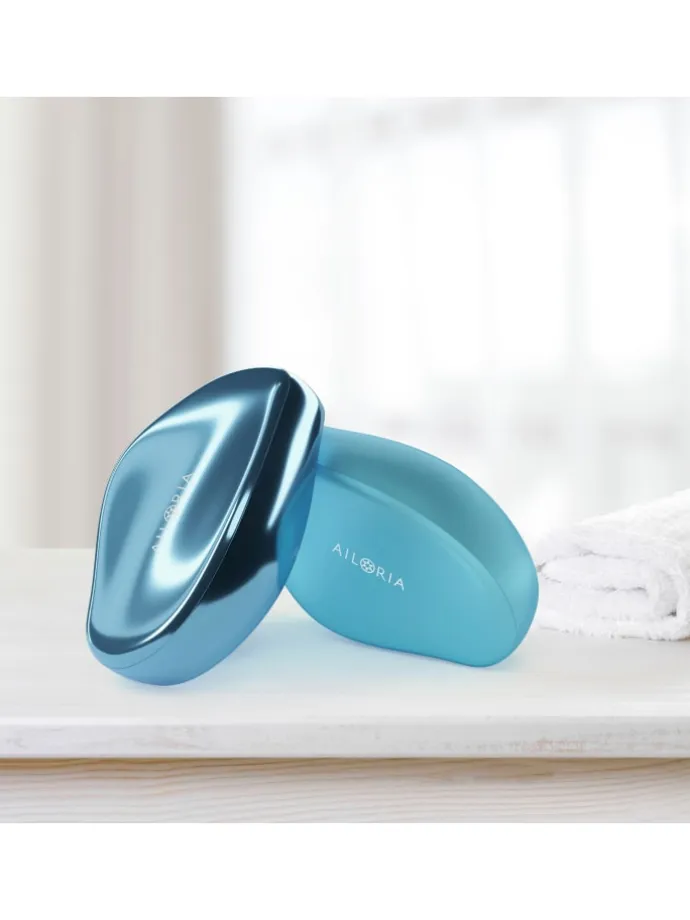 GLIDE & GLOW COLLECTION Haar- & Hornhautentferner in aquablau