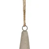 Glocke in Beige - (H)24  Ø 14 cm