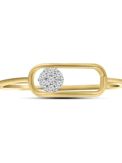 Gold-Ring mit Diamanten