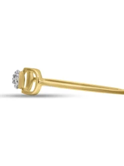 Gold-Ring mit Diamanten
