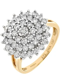 Gold-Ring mit Diamanten