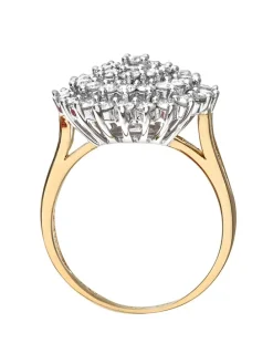 Gold-Ring mit Diamanten