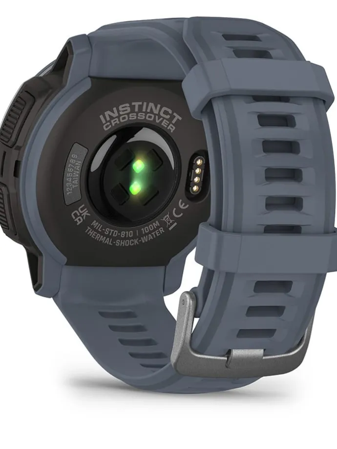 GPS-Smartwatch "Instinct® Crossover" in Blaugrau/ Silber