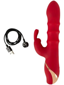 G-Punkt-Vibrator in Rot - (L)17,5 cm