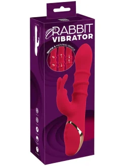 G-Punkt-Vibrator in Rot - (L)17,5 cm