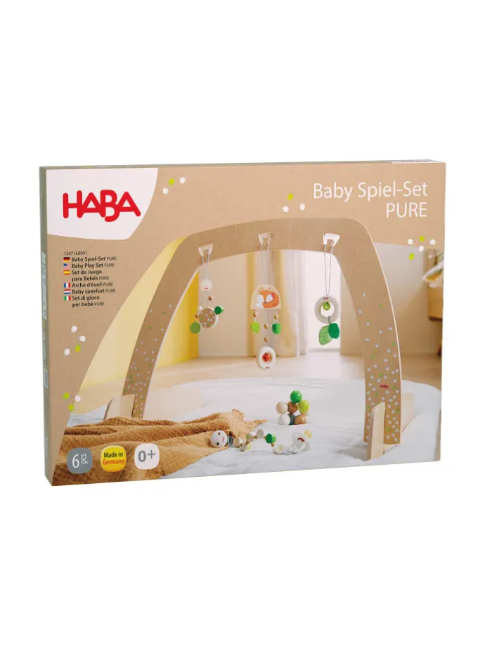 Greifspielzeug Baby Spiel-Set PURE in mehrfarbig