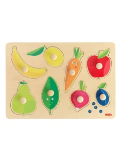 Greifspielzeug Greifpuzzle in Obst & Farben