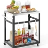 Grillwagen Outdoor in Schwarz