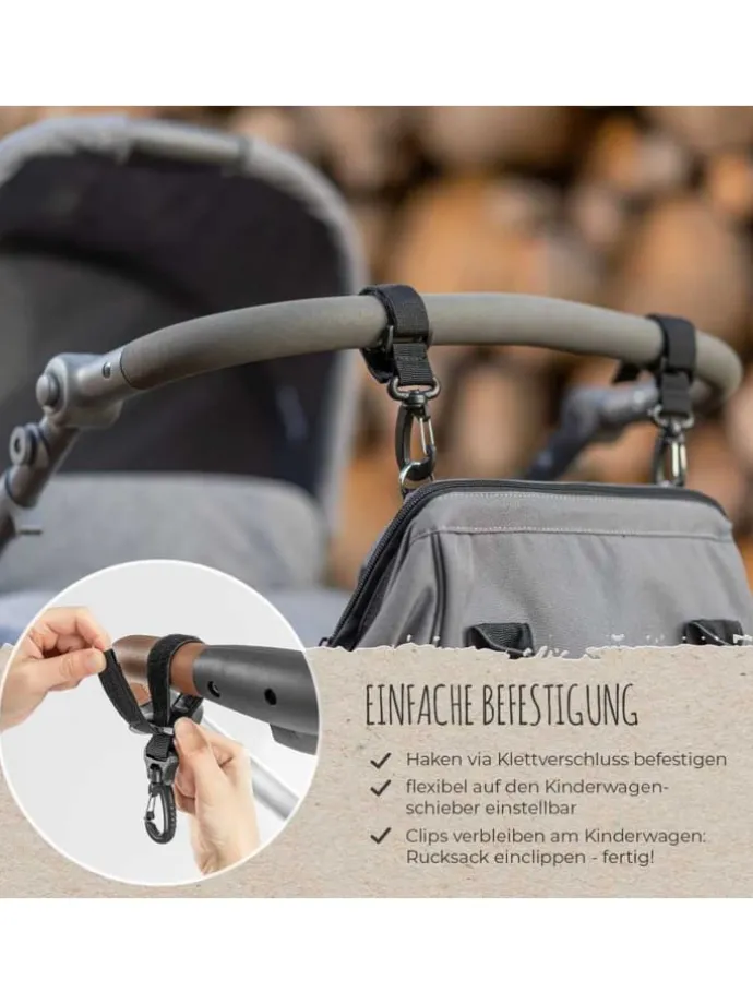 Growing Wickelrucksack in Grau ab 0 Monate