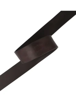 Gürtel Leder in dark brown