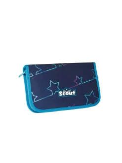 Grundschulranzen GENIUS Blue Star 5-tlg. in blau/lila