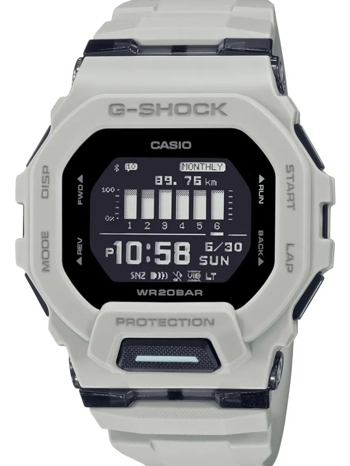 G-Shock G-Squad Digitaluhr Bluetooth Hellbeige Schwarz / Anthrazit
