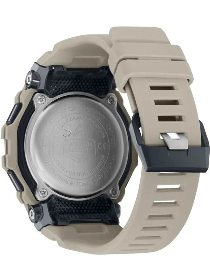 G-Shock G-Squad Digitaluhr Bluetooth Hellbeige Schwarz / Anthrazit