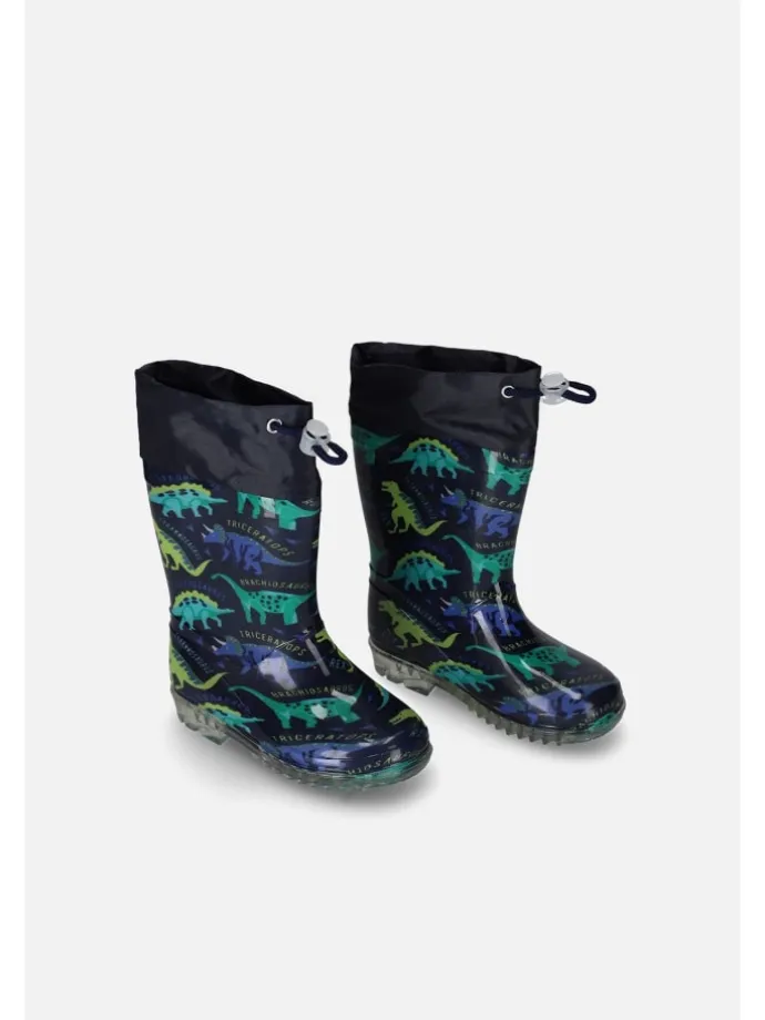 Gummistiefel in blau