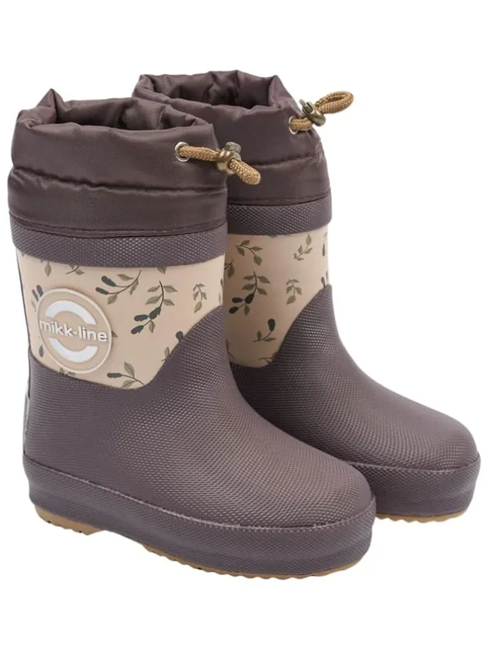 Gummistiefel in Braun