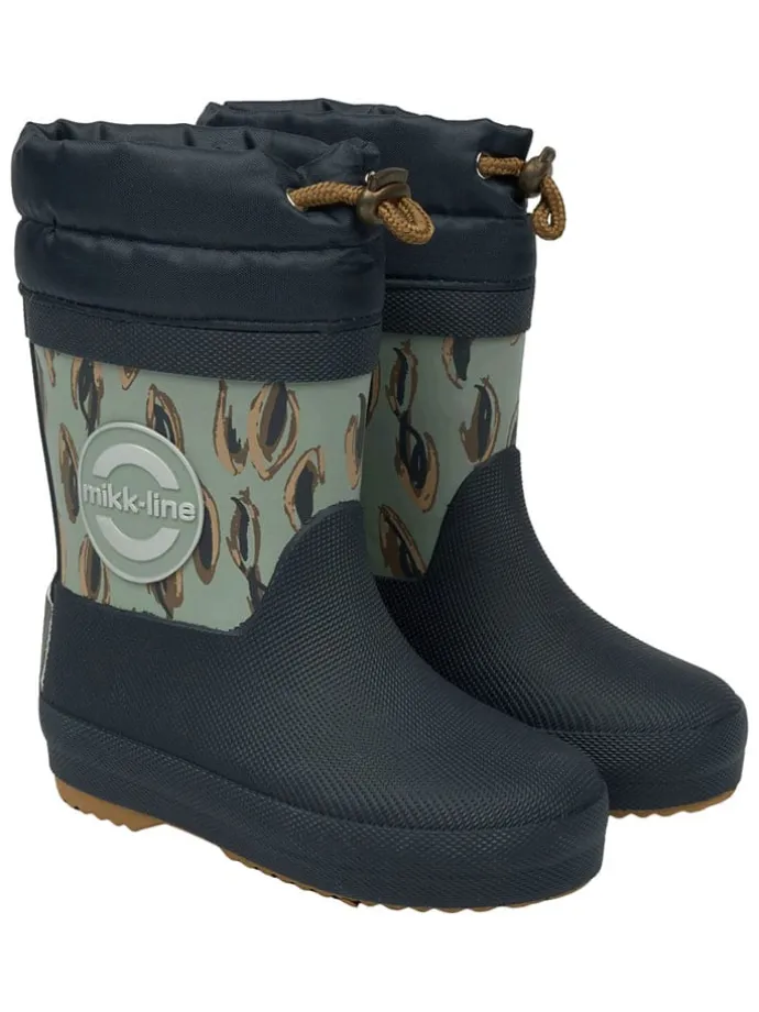 Gummistiefel in Dunkelblau