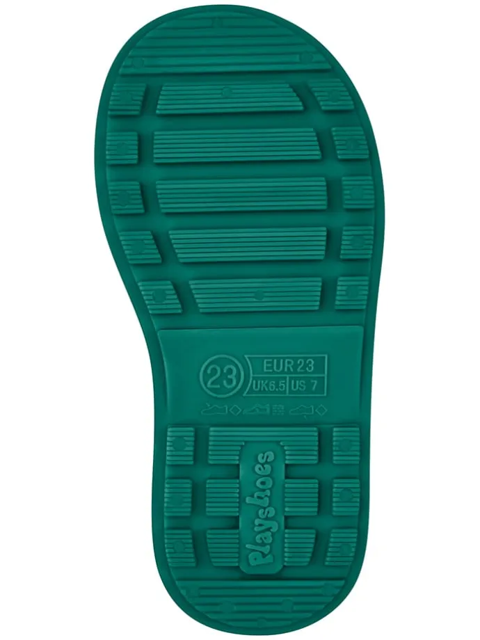 Gummistiefel in Grün