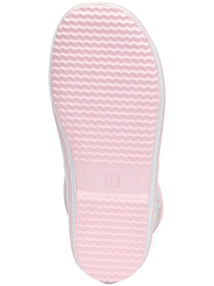 Gummistiefel in Hellblau