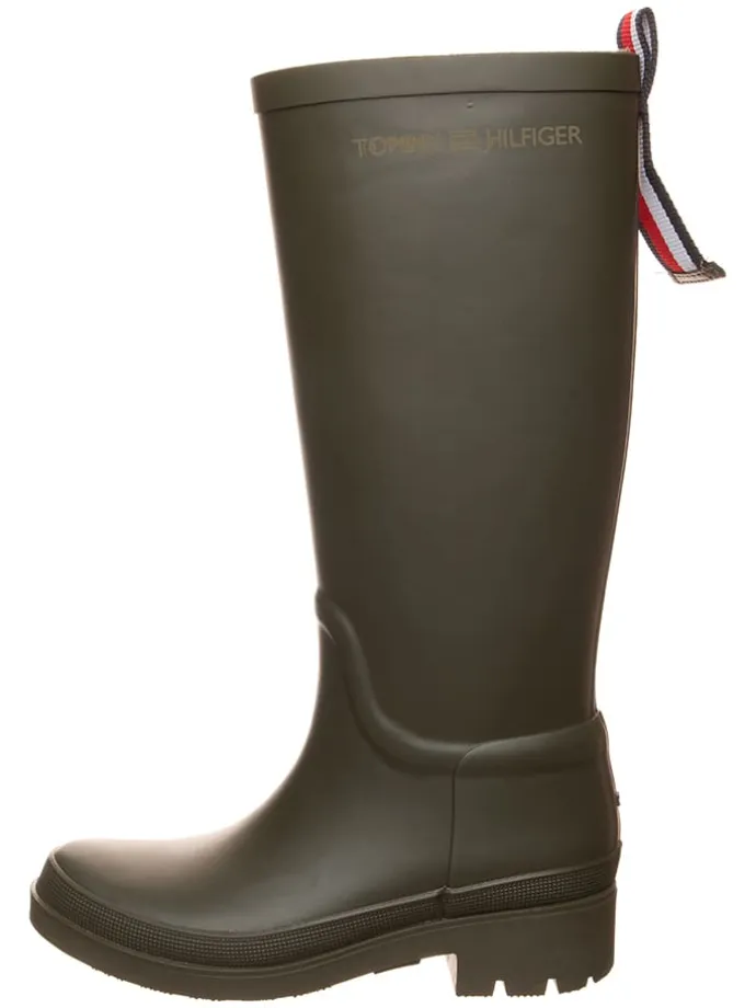 Gummistiefel in Khaki