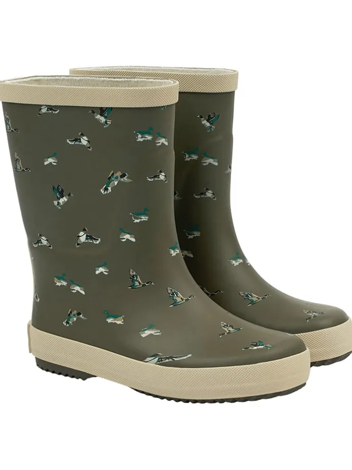 Gummistiefel in Khaki