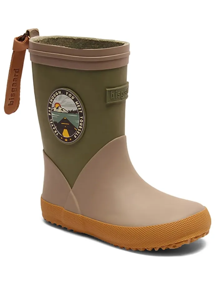 Gummistiefel in Khaki