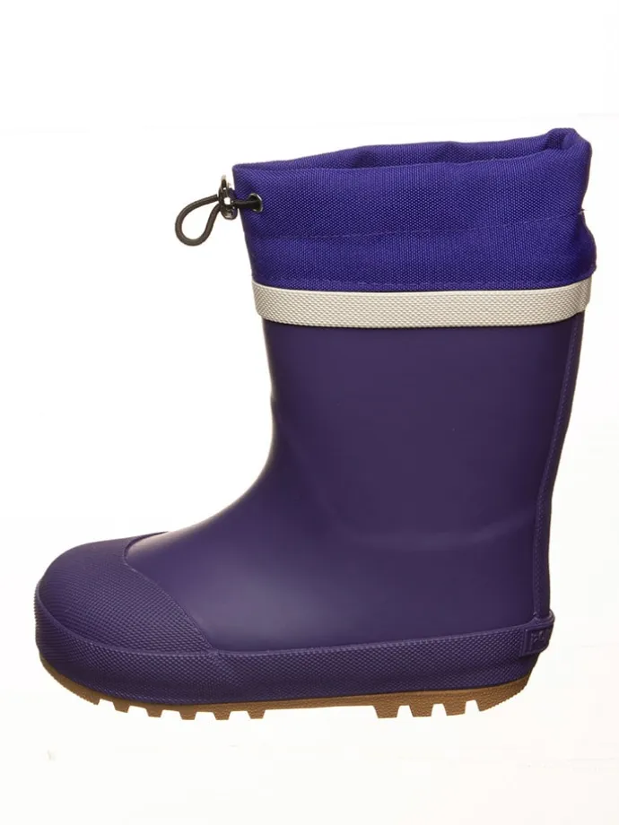 Gummistiefel in Lila