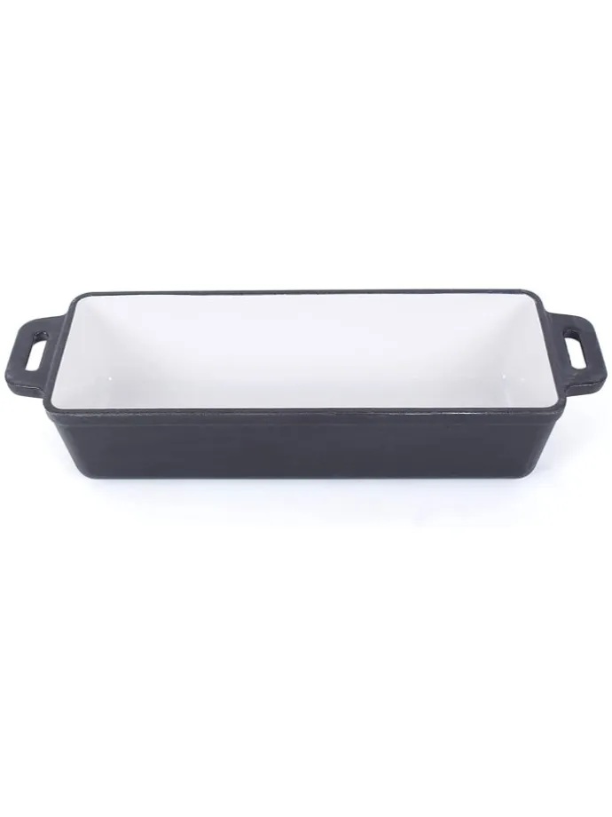 Gusseisen Brotbackform 1.5 l in Schwarz