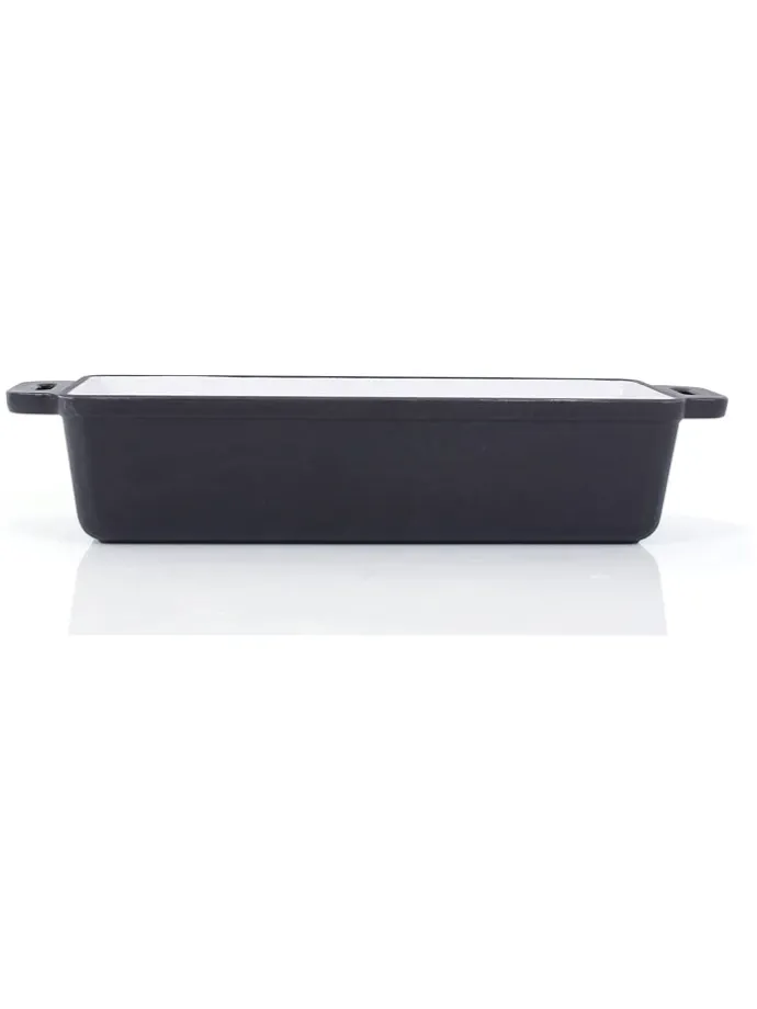 Gusseisen Brotbackform 1.5 l in Schwarz