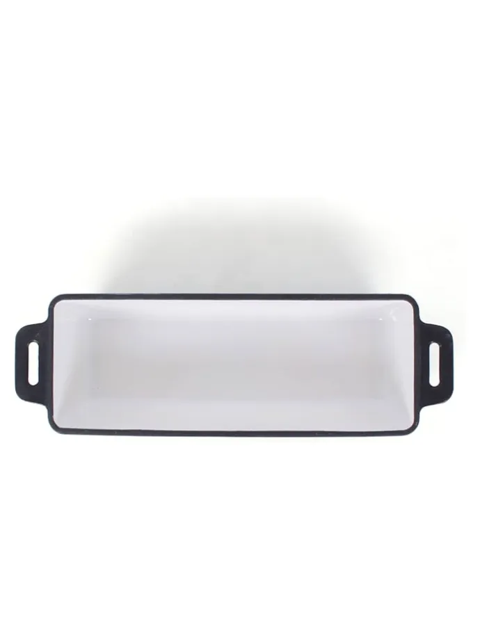 Gusseisen Brotbackform 1.5 l in Schwarz