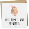 Gutschein Einweihungsfeier Abenteuer mit Spruch in Weiß