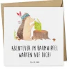Gutschein Kletterpark Abenteuer mit Spruch in Weiß