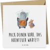 Gutschein Picknick Abenteuer mit Spruch in Weiß