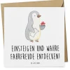 Gutschein Probefahrt im Traumauto mit Spruch in Weiß