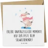 Gutschein Skiwochenende mit Spruch in Weiß