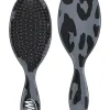 Haarbürste "Detangler - Safari - Leopard" in Grau/ Schwarz