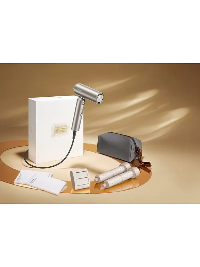 Haartrockner & Lockenstyler ''Pocket Neo'' in Gold