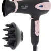 Haartrockner "AD 2248" in Schwarz/ Rosa