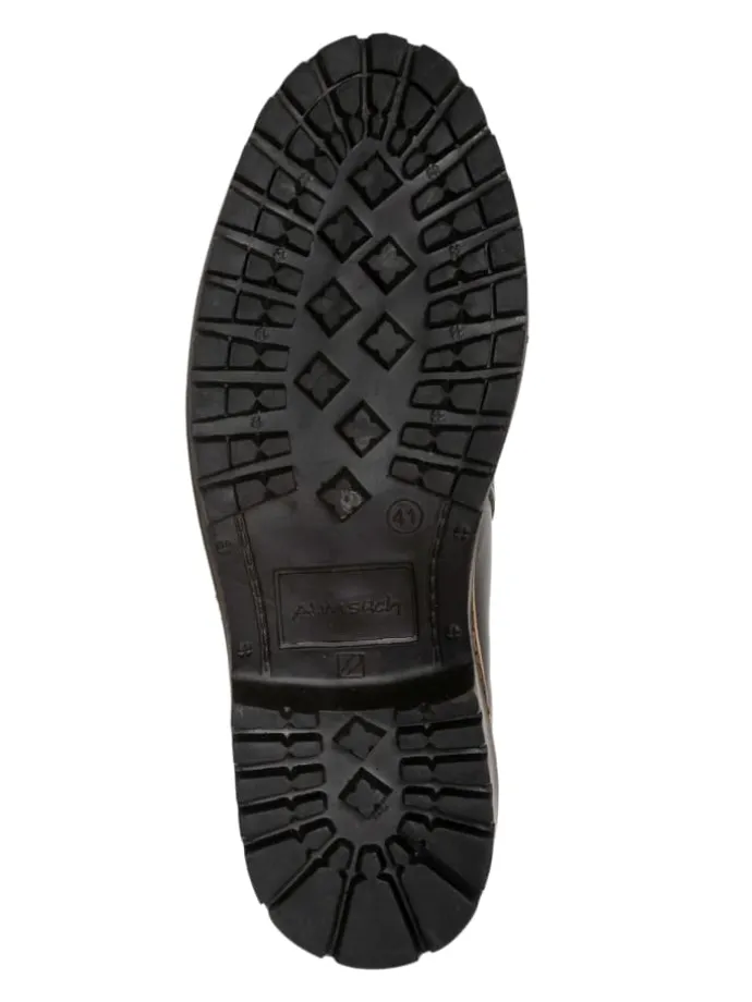 Haferlschuh ADAM-Nappa99schwarz in schwarz