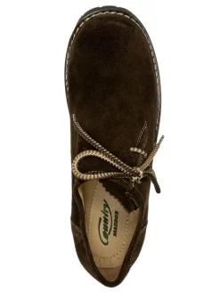 Haferlschuh JULIAN-Velour in braun