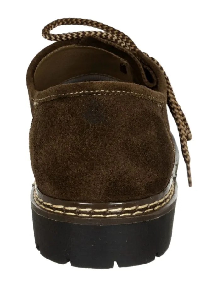 Haferlschuh JULIAN-Velour in braun