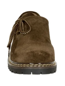 Haferlschuh JULIAN-Velour in holz